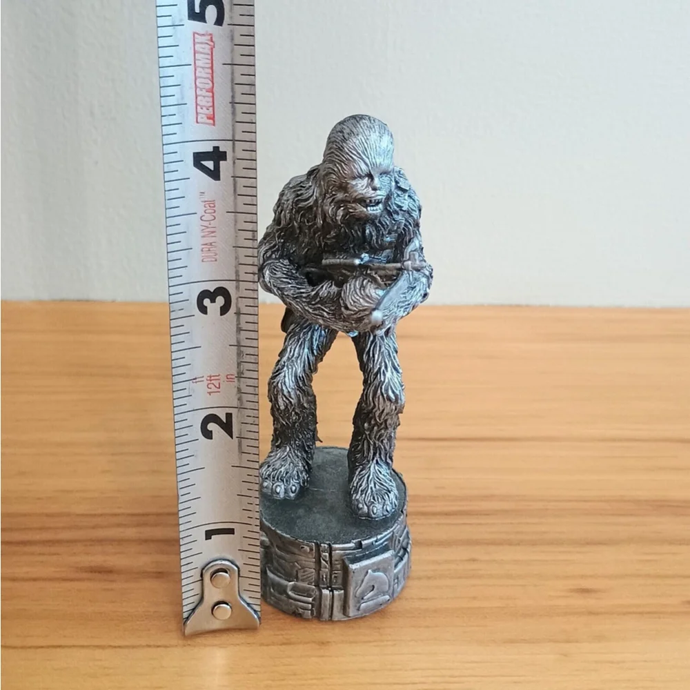 2005 Star Wars Saga Edition Chess Chewbacca Silver Replacement Figure